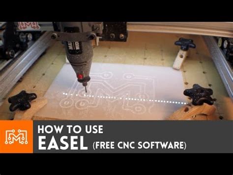 How to use Easel (free CNC software) .